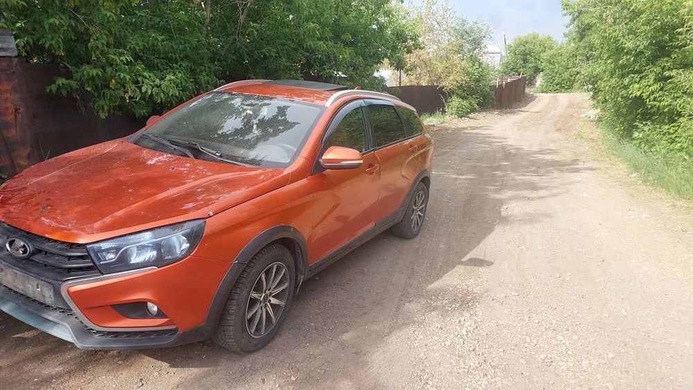 Лада Веста крос по запчастям