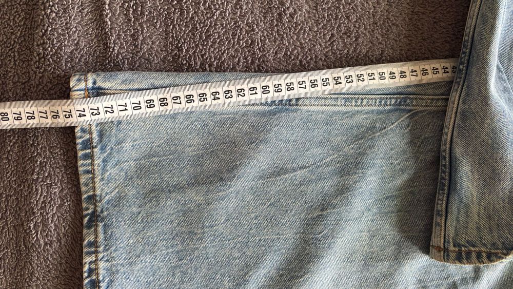 Светли дънки Devided H&M, размер 32 (s)