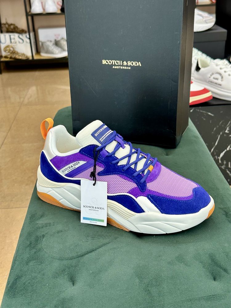Мъжки сникърси Scotch & Soda Amaterdam  Purple