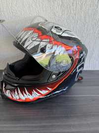 Casca moto Hjc Rpha 11 marvel venom L