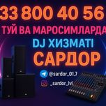 Dj xizmati yaxshi kuningizda xizmatda