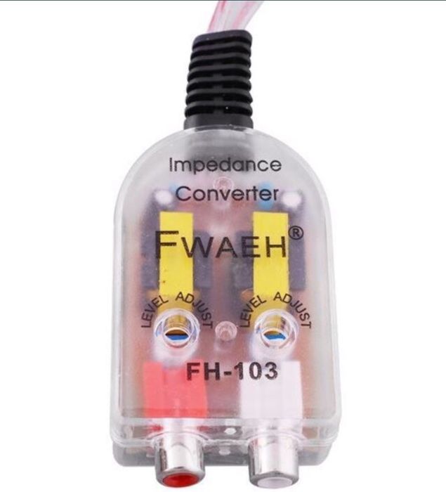 Convertor Semnal Hi-Low Amplificator Auto Statie Auto Subwoofer Auto