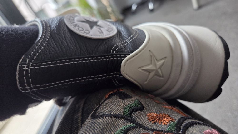 Converse естествена кожа кецове 38 номер