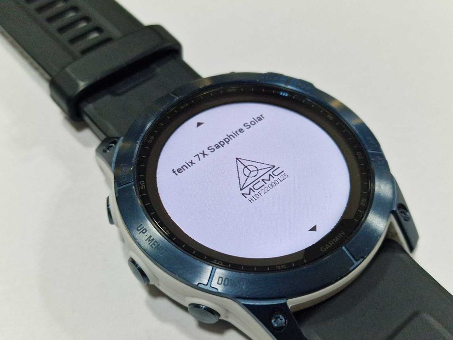 GPS Часовник Garmin Fenix 7X Sapphire Solar Mineral Blue