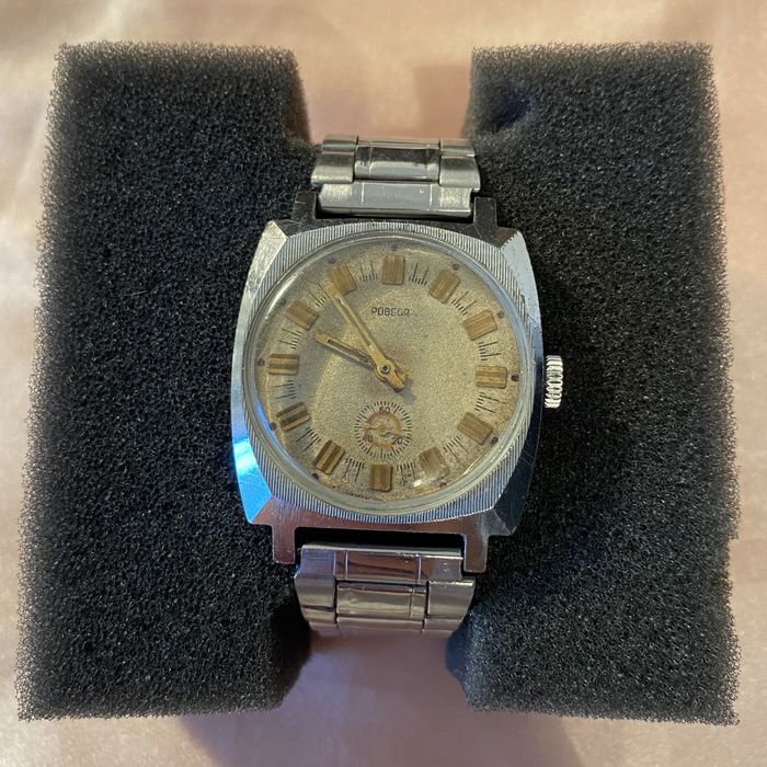 Ceas rusesc Pobeda, stare perfectă de funcționare