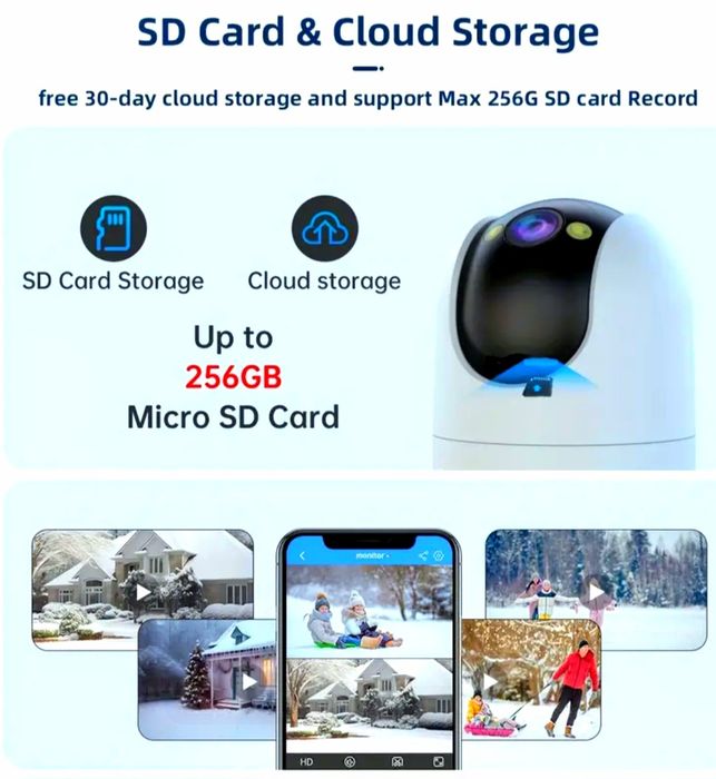 Wifi външна охранителна камера