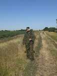 Vand costum ghilie camuflaj verde