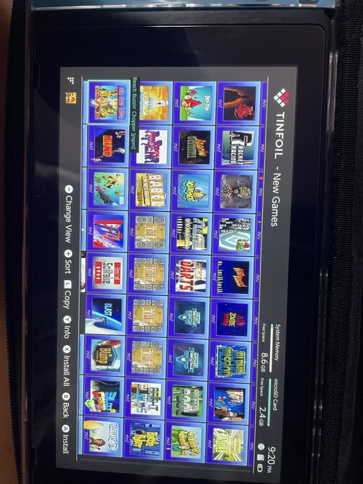 Nintendo switch modat