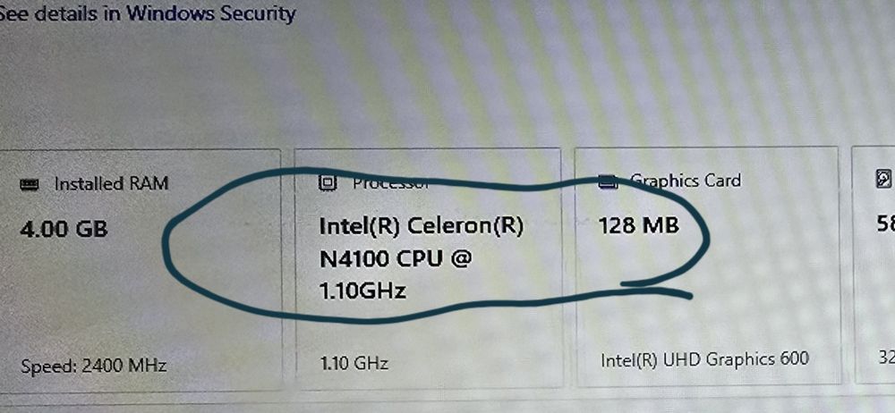 Laptop Aspire 1 A114