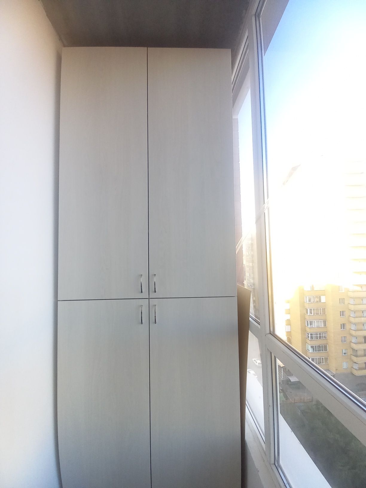 Шкаф для балкона, 3 метра