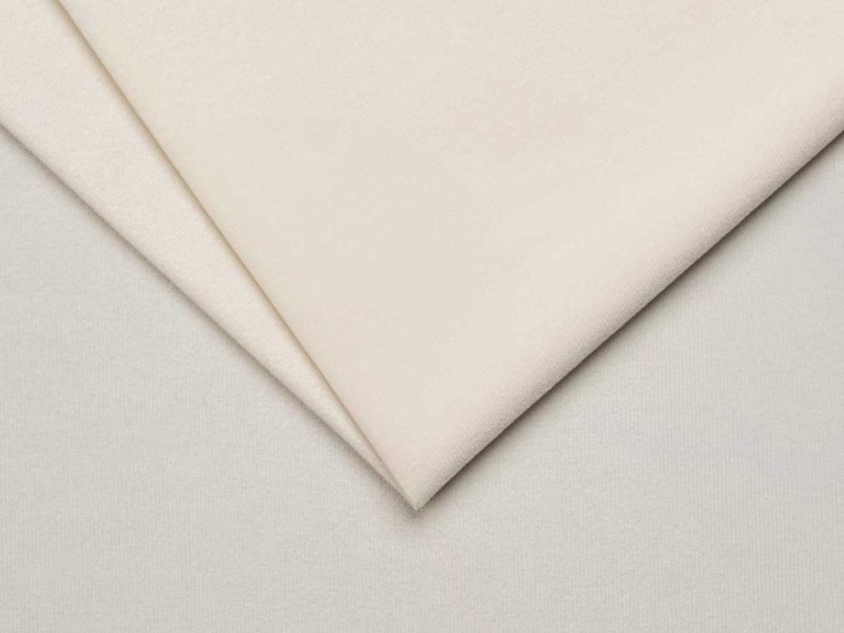 Pat Tapitat de colt Avelis Crem cu somiera fixa