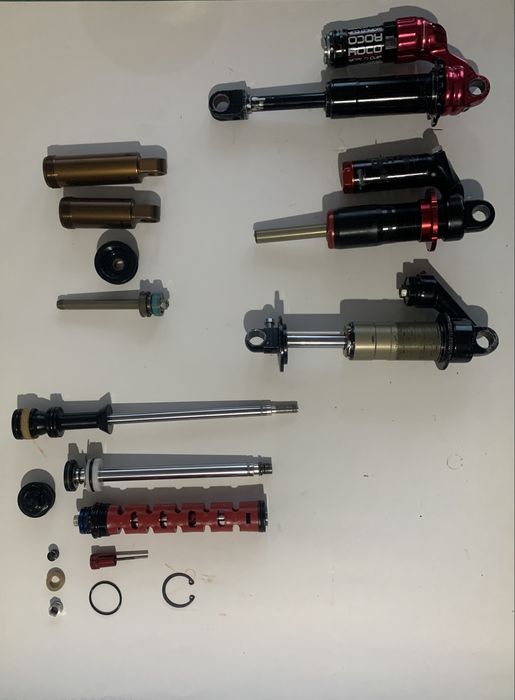 Fox ,Manitou ,Rockshox ,Marzocchi