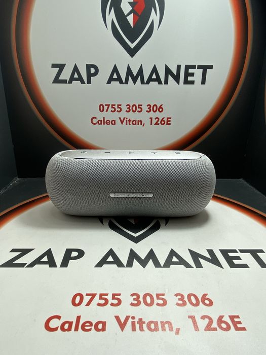 ZAP AMANET VITAN - Boxa Portabila Luna Harman Kardon RT0083 - Grey
