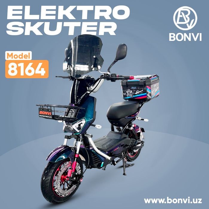Sukuter 8383 6 ta akumlatorli