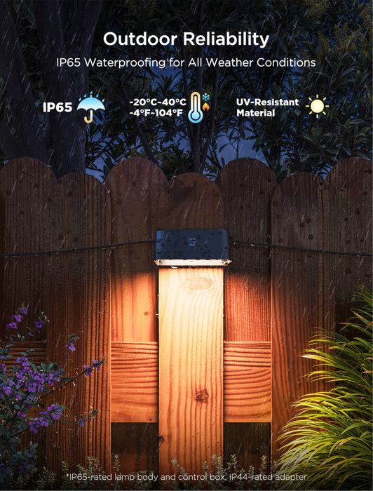 Govee 6 Lights Govee Outdoor Deck Lights