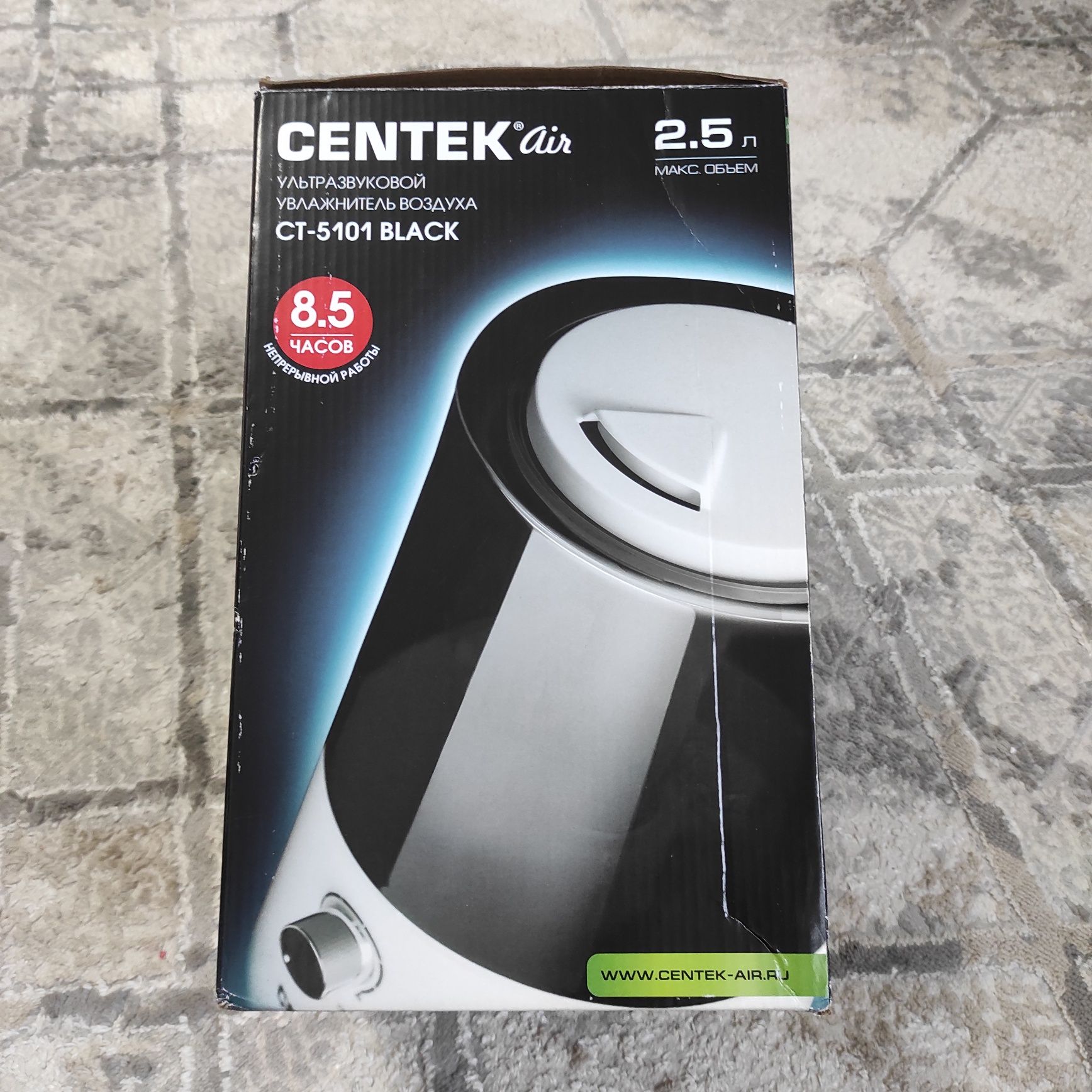 Увлажнитель воздуха CENTEK CT-5101 черный