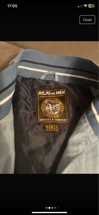 Atlas for Men size L - jacheta L albastru