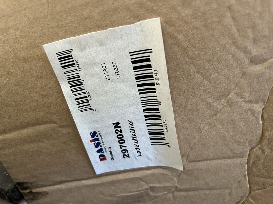 Интеркулер DAF XF 106