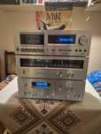 Pioneer SA608 blue linie amplif tuner deck (akai sony)