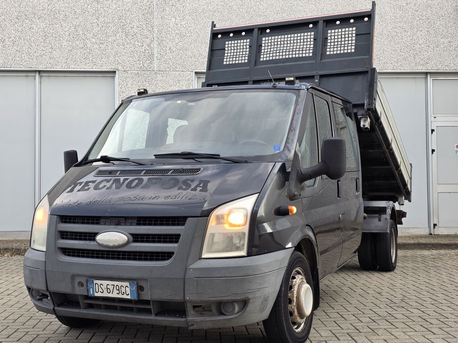 Ford Transit 2.4tdci 140cp 6 trepte A/c Pilot !! BASCULABIL PE 3 PARTI
