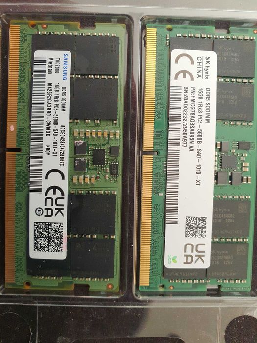 Рам памет Sodimm 2х16gb DDR5 5600mhz