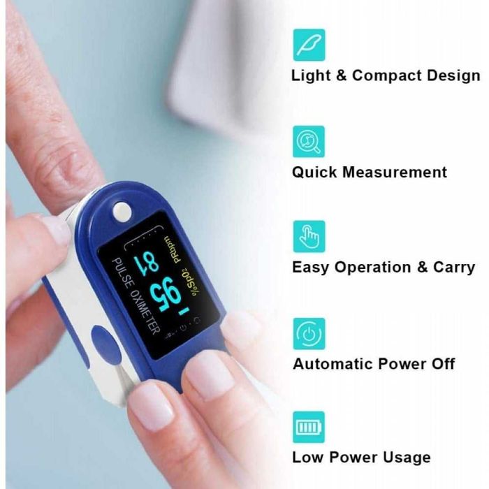 Aparat de masurare puls,Oximetru pentru deget cu display, Pentru Deget