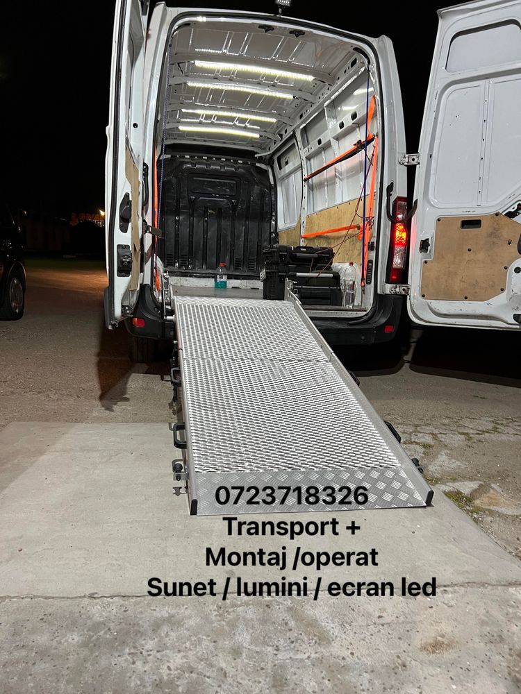 Transport marfa / Mutari / Inchiriez duba cu sau fara sofer