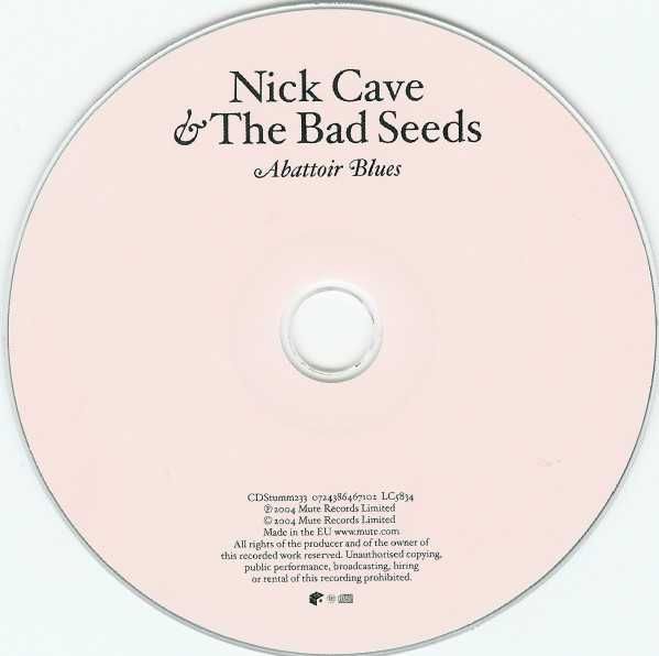 2xCD Nick Cave & The Bad Seeds - Abattoir Blues The Lyre of Orpheus