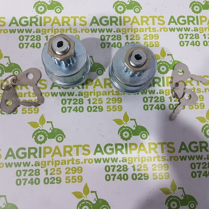 Contact cu 2 chei tractor Massey Ferguson, Case,Landini, Valtra, JCB