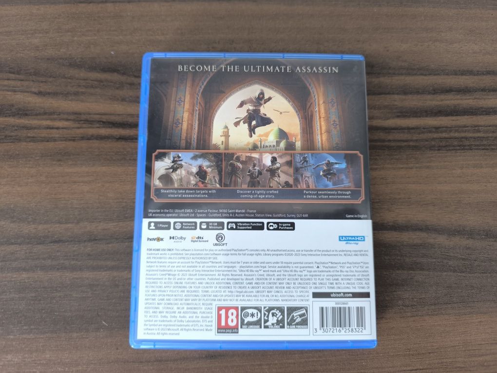 Assassin's creed Mirage PS5