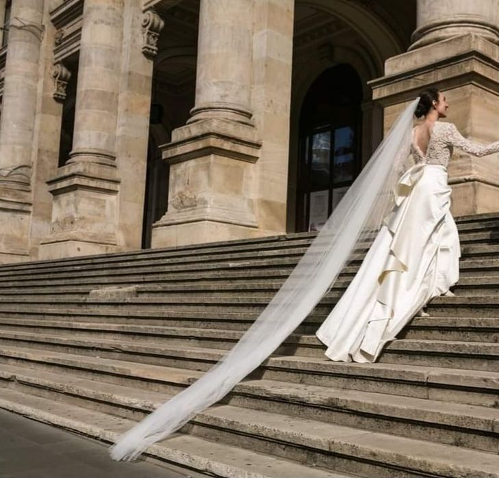 Rochie Mireasa Matase Naturala