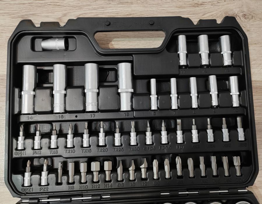 Yato Trusa chei tubulare YT-12681 , profesionala, 1/2"-1/4", 94buc