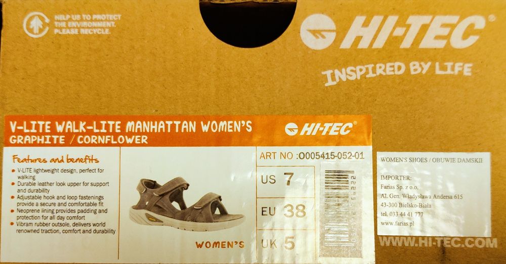 Детски сандали HI-TEC 37 номер