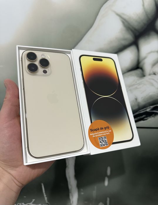 iPhone 14 Pro Max Gold Full Box