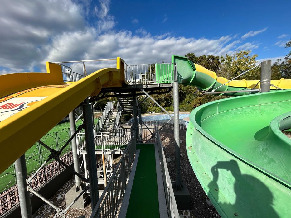 Водна пързалка за басейн