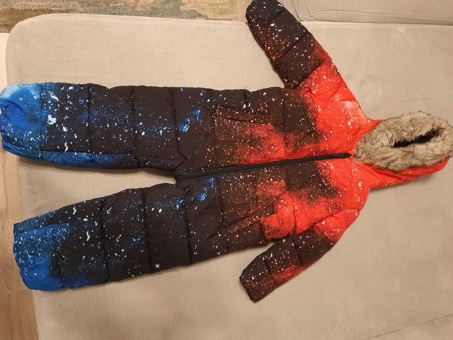 Combinezon iarna copii 3-4 ani