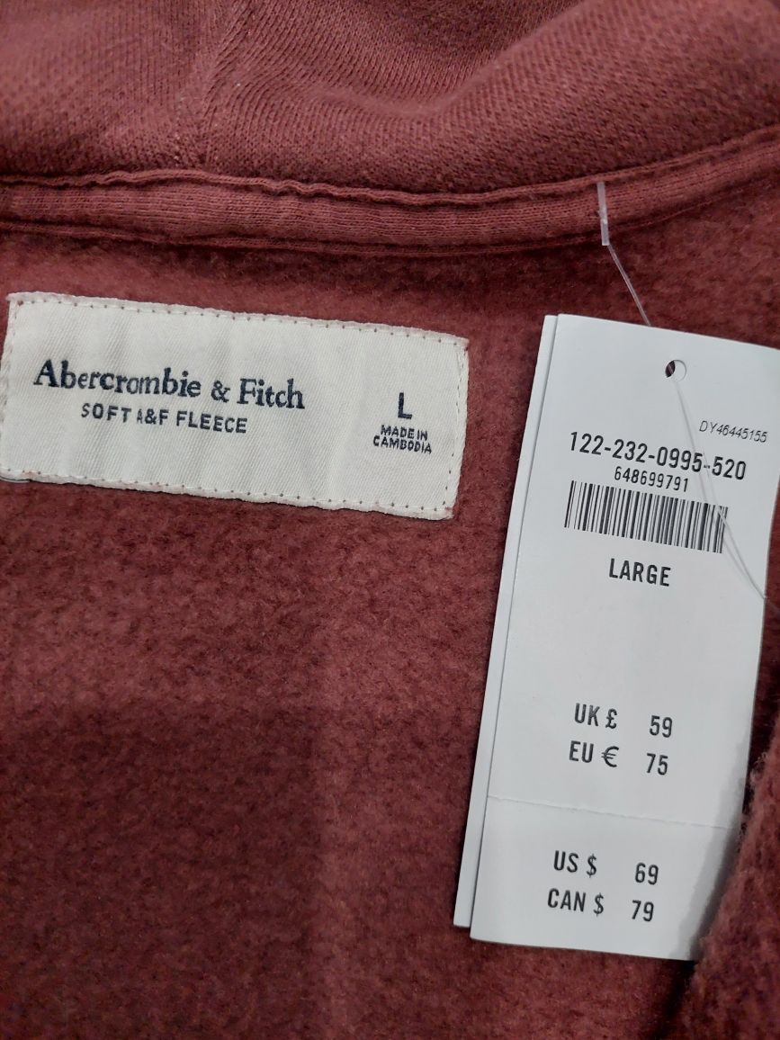 hanorac  barbati M,L, Abercrombie &Fitch