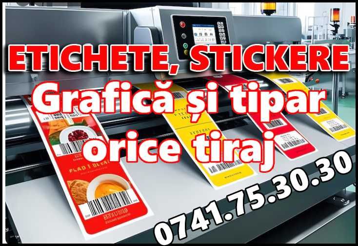 Etichete | Stickere | Grafica | Tipar orice tiraj, si forma |