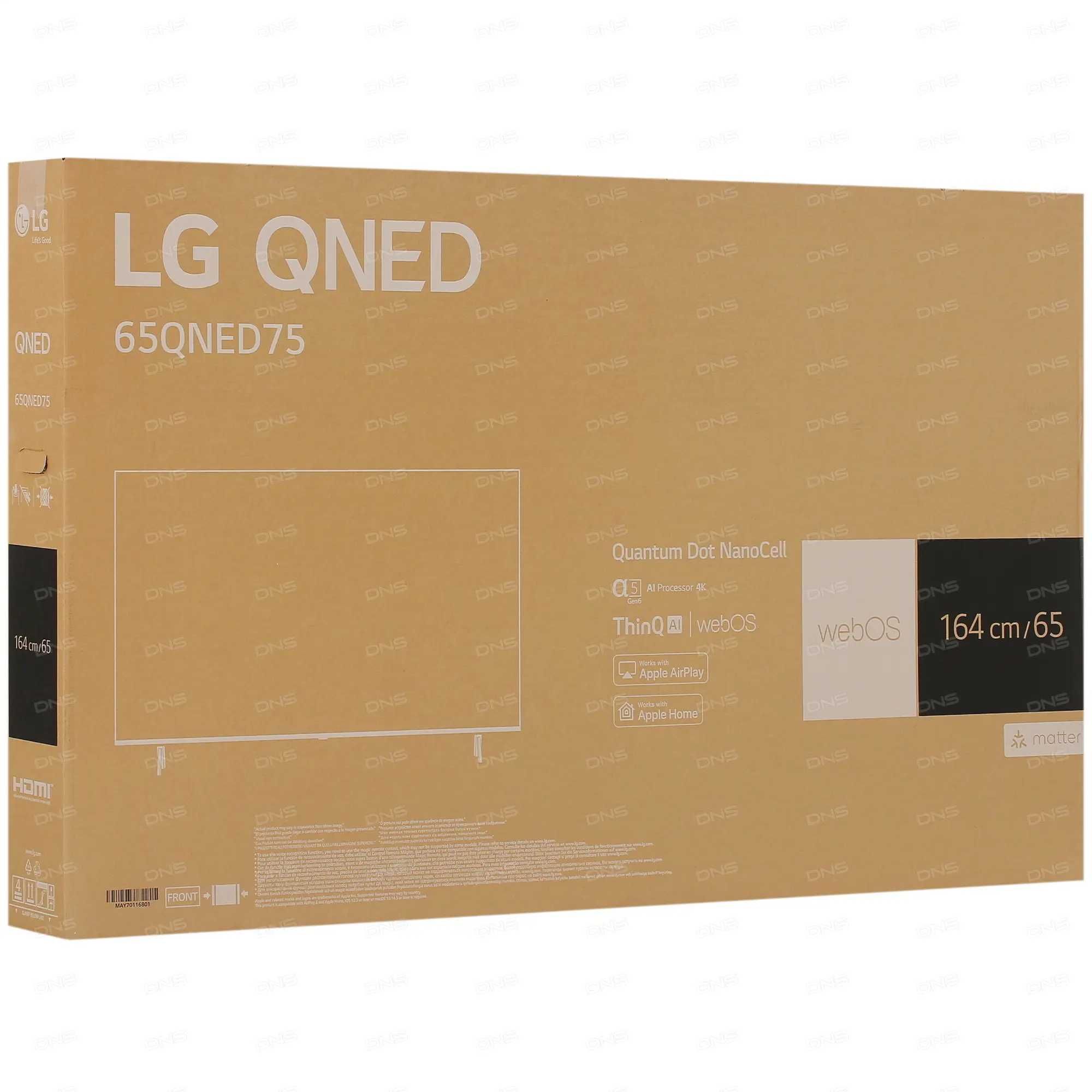 Телевизор LG 65*QNED756* NanoCell, 4K UltraHD + Бесплатная Доставка !