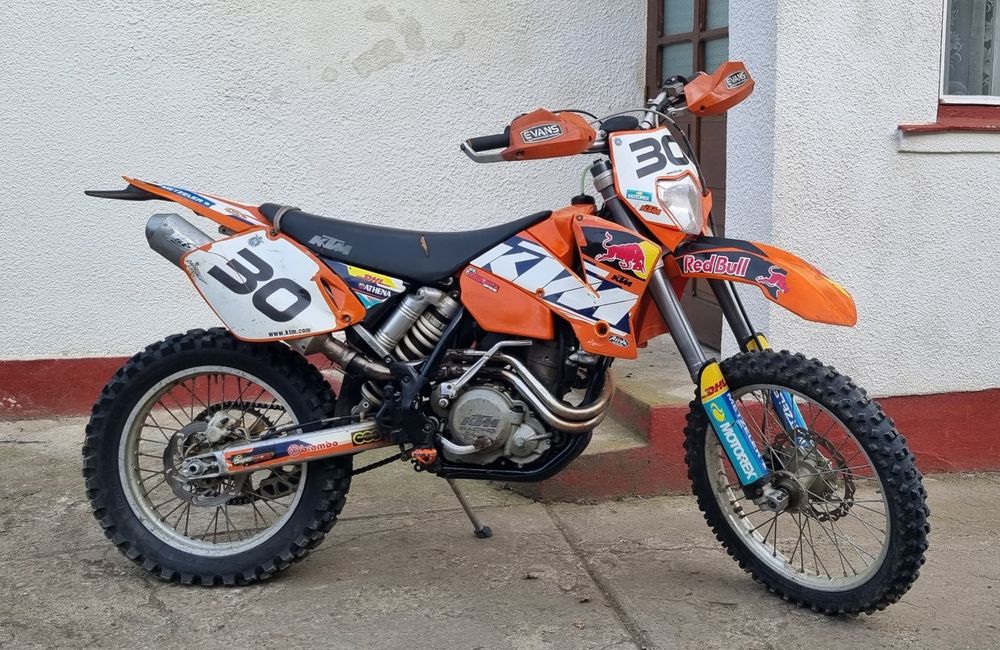 KTM Exc 450 in stare bunã, cu ACTE moto enduro cross