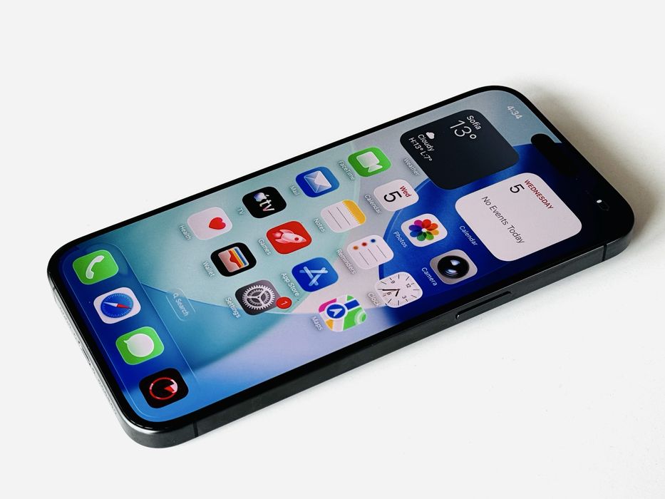 Iphone 15 Pro Max 256GB Black Titanium 97% Батерия! Гаранция 6 месеца