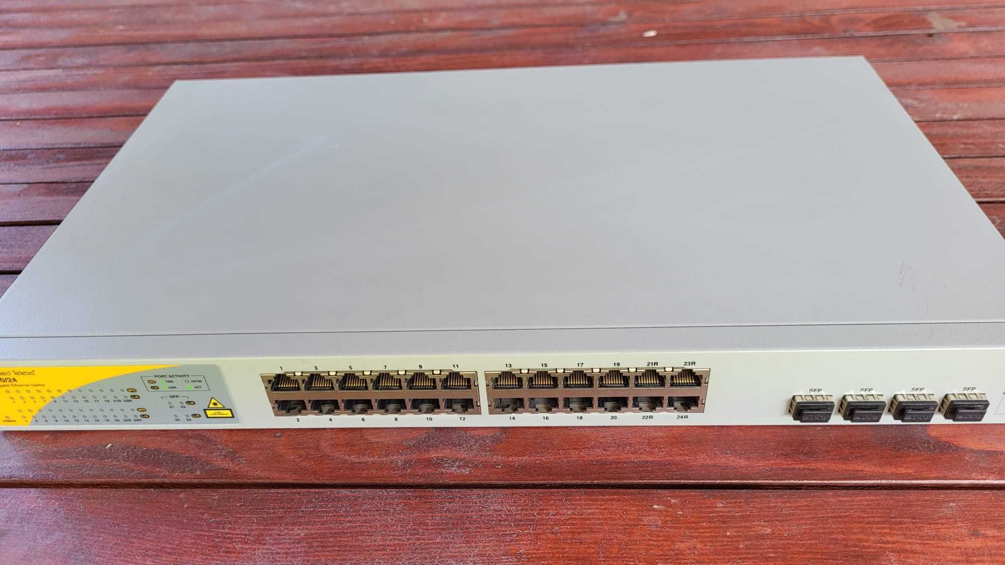 Switch Allied Telesis 24 port Layer 2 Managed Gigabit Ethernet Switch
