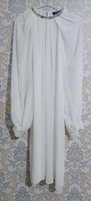 Платье белое (шифон)