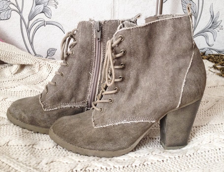 -80% Стильные ботильоны из Чехии 36 размера
