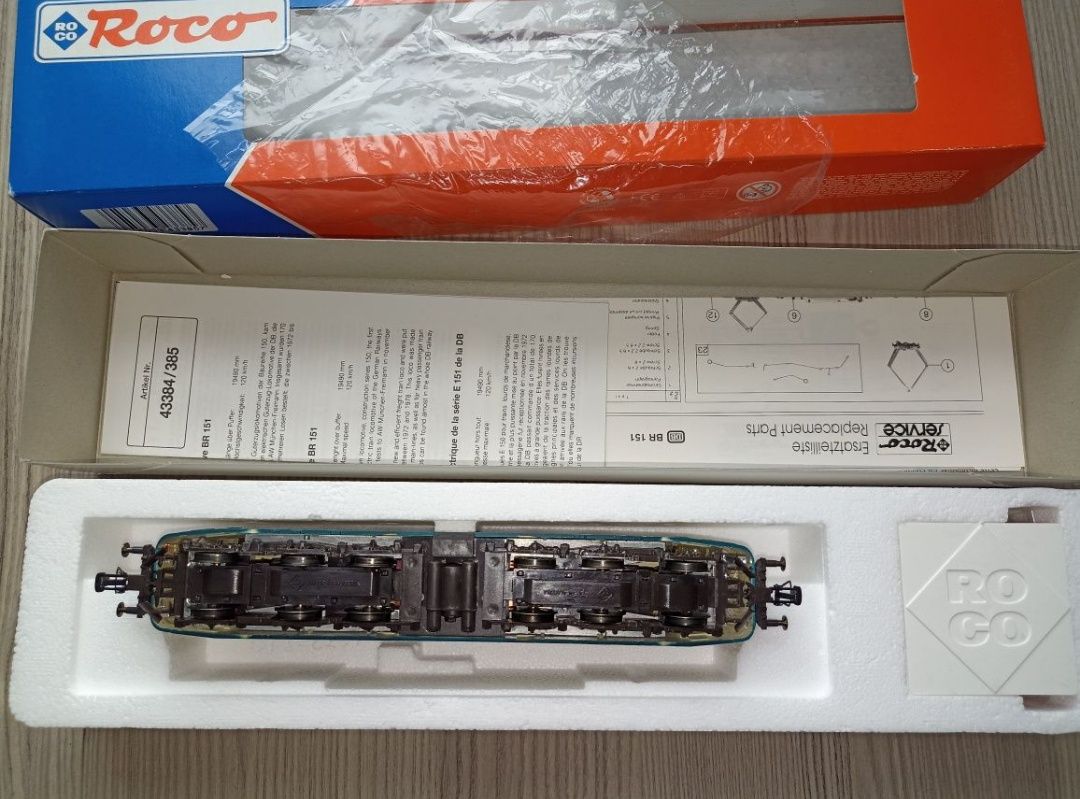 Locomotiva digitala Roco br151, trenulet electric scara H0 
Tracțiune