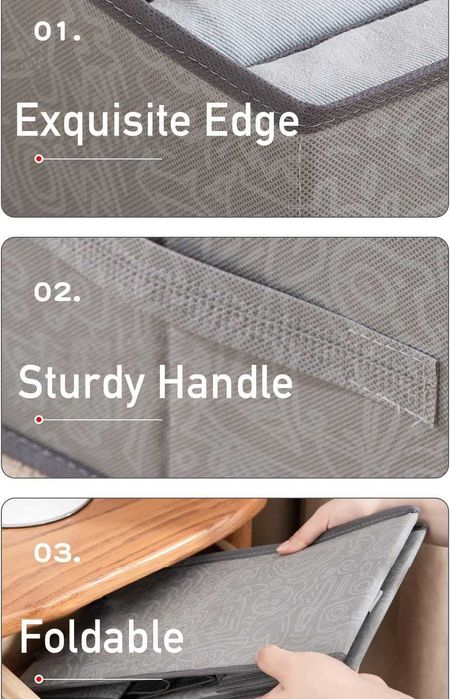 Органайзери за дрехи, комплект от 3 броя