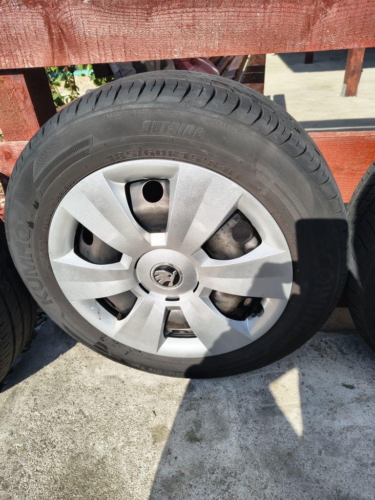 Roți Skoda Fabia 3 185/60 r15