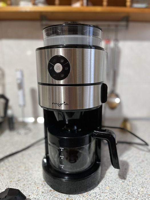 Aparat cafea boabe și măcinată 6 cești