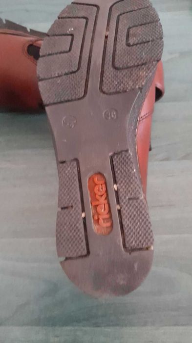 Pantofi dama din piele naturala „Rieker” 36