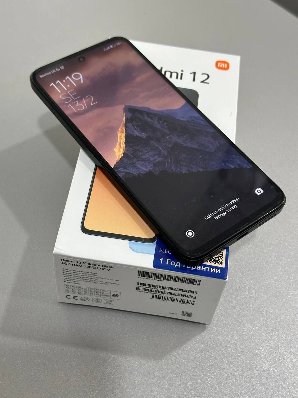 Redmi 12 4/128 gb karobka dok bor